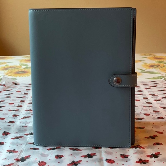 ๐ COACH LEATHER NOTEBOOK ๐ NWT ๐ - Picture 4 of 16